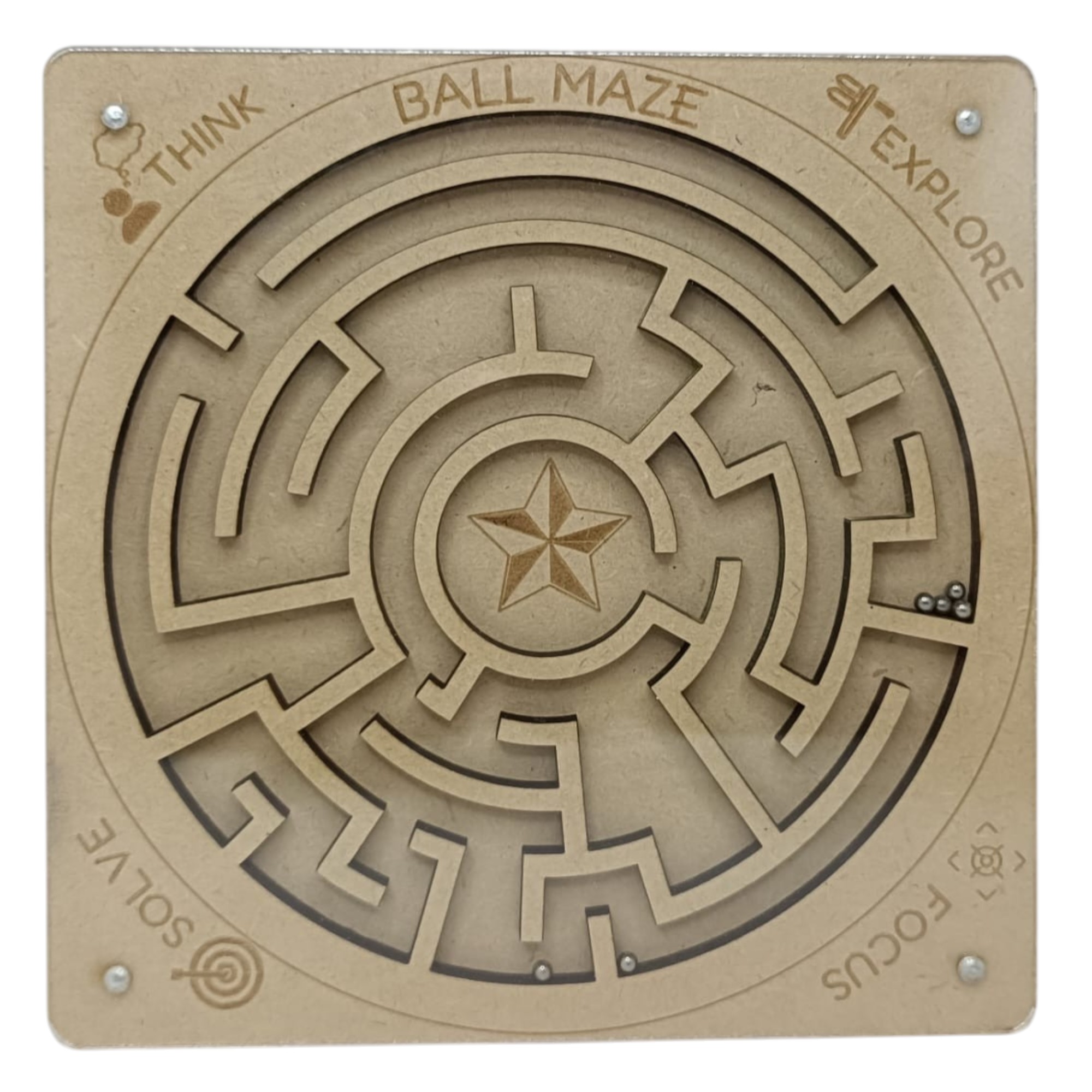 Wooden Ball Maze